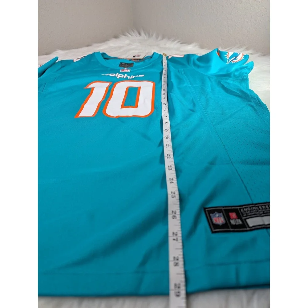 Nike Tyreek Hill Miami Dolphins Jersey Womens XXL Aqua Teal NFL No. 10 NEW